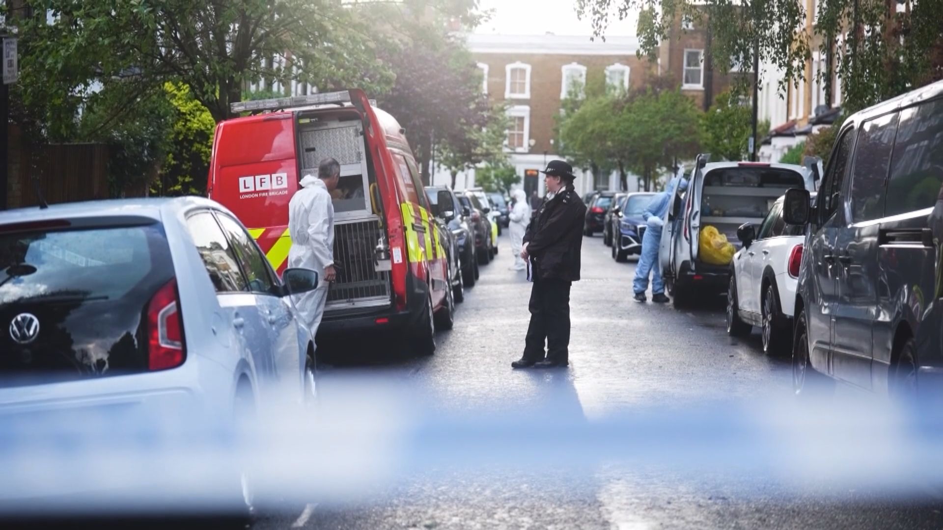 英揆施紀賢倫敦舊居起火　反恐部門調查　拘一男涉連環縱火