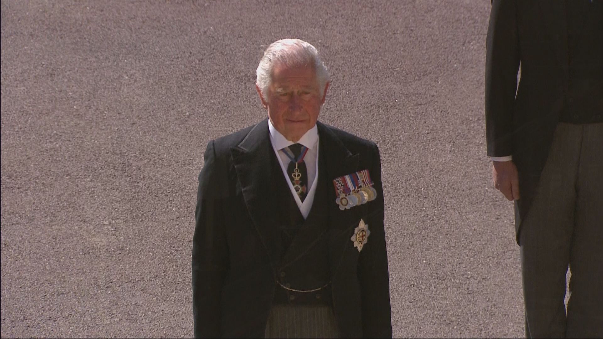 英國菲臘親王舉殯　英女王王儲查理斯等親友送別