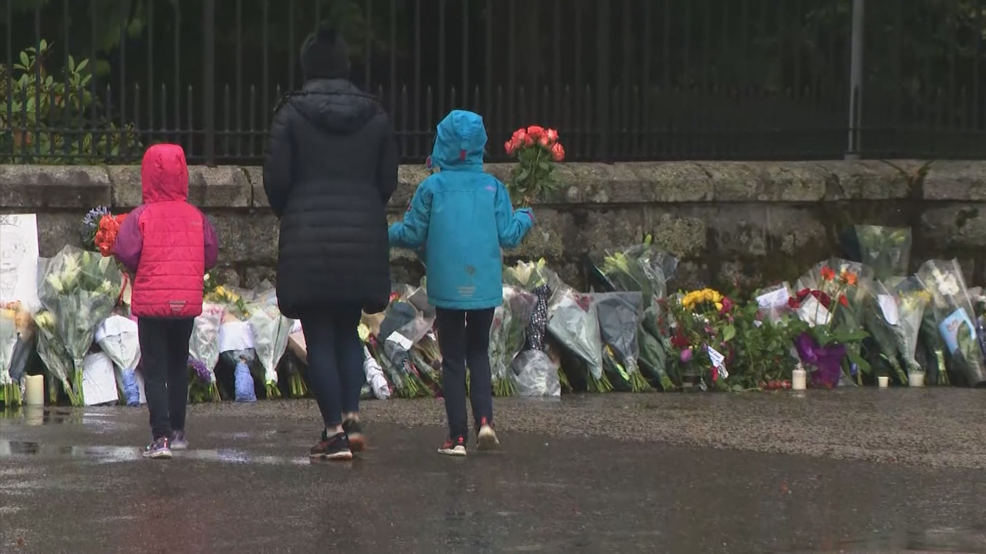 英國王室及全國哀悼期開始