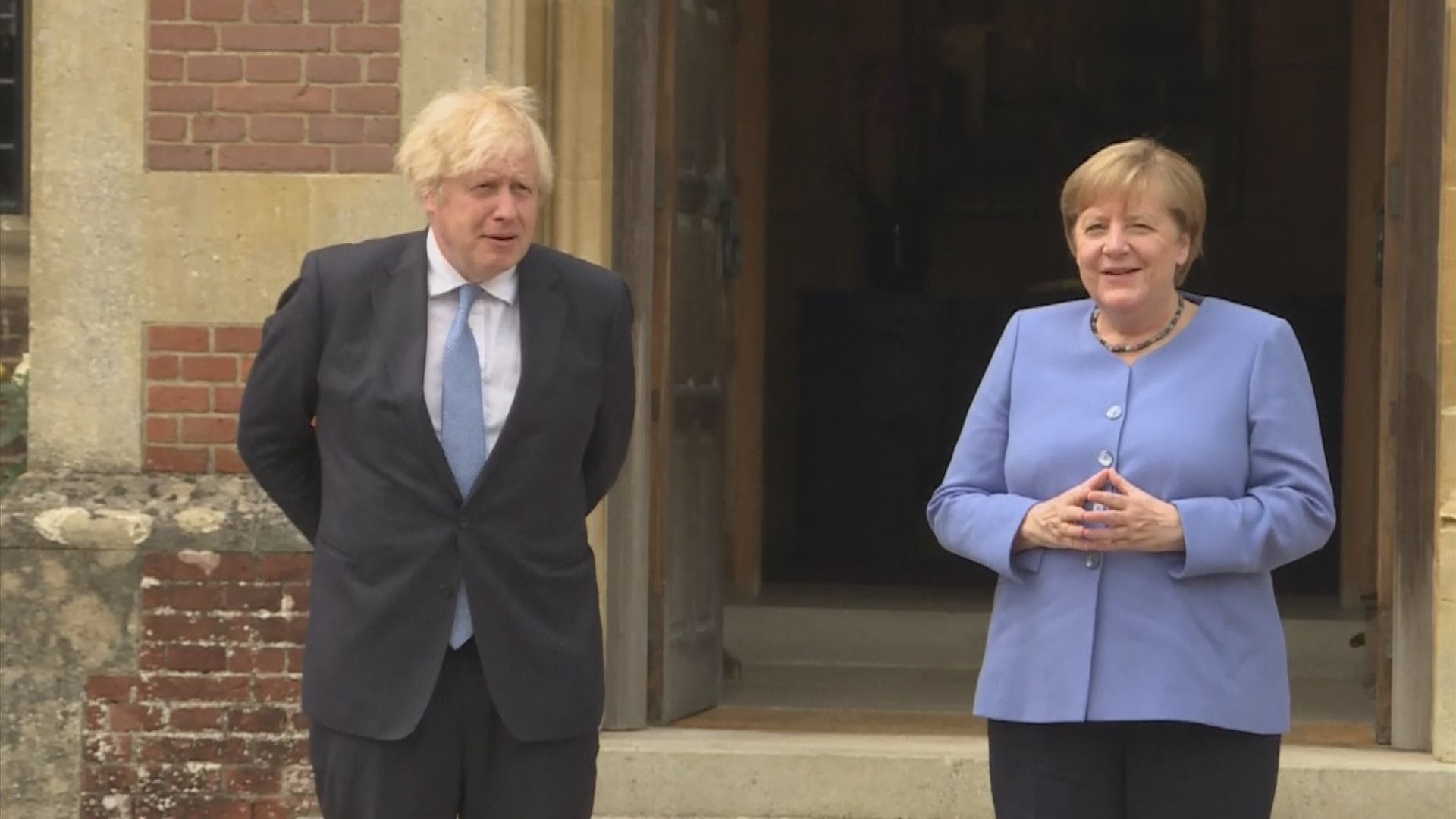 德國總理默克爾任內最後一次訪英