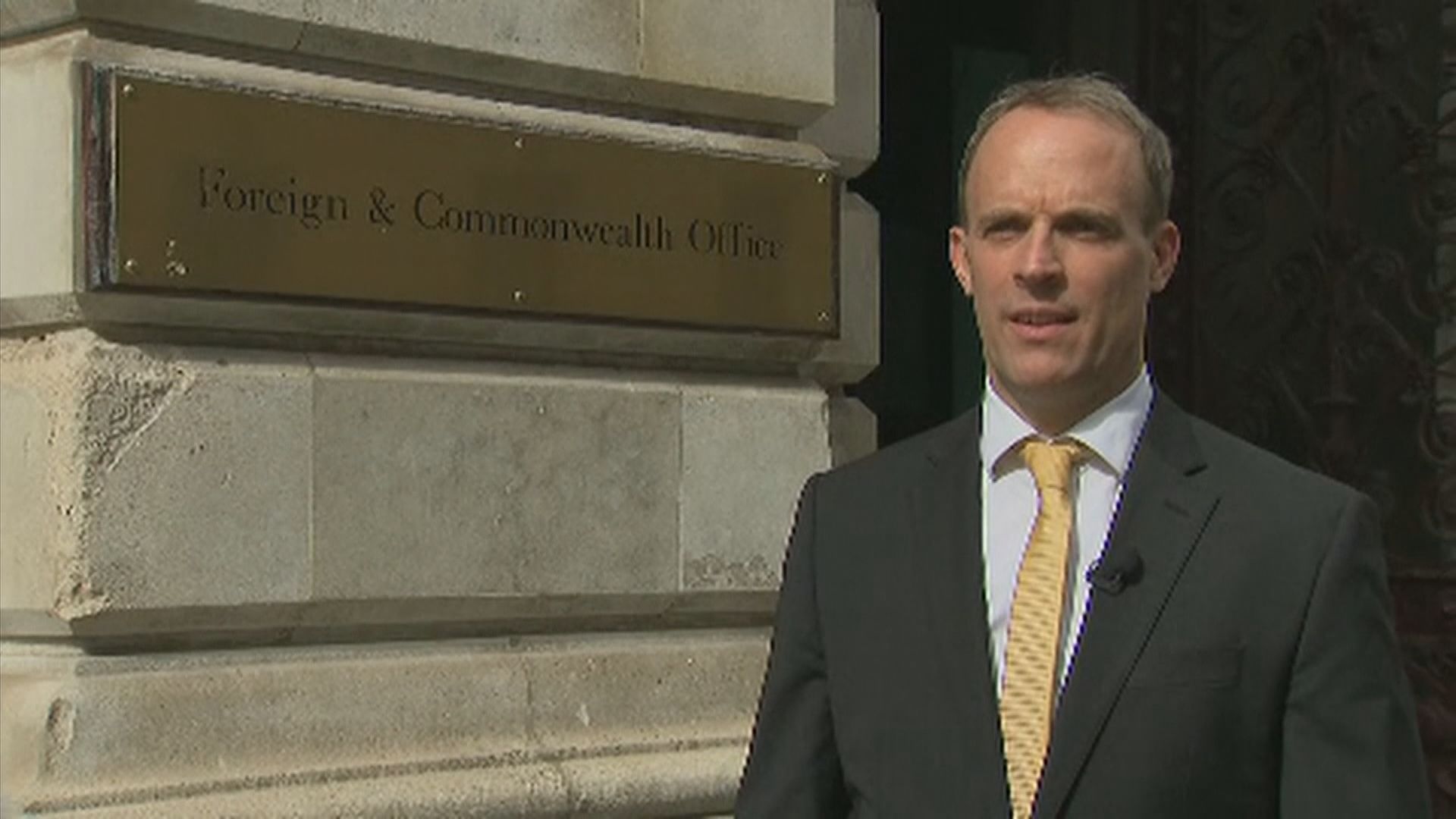 英媒：英國可能中止與港引渡協議