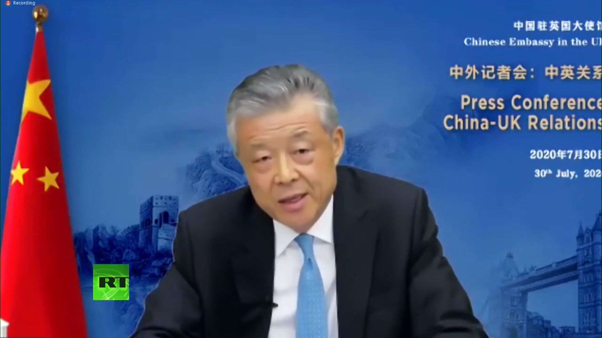 中國駐英大使警告將不視BNO為合法旅遊證件