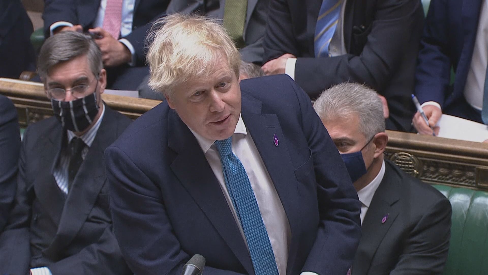 約翰遜接受議員質詢重申不會辭職