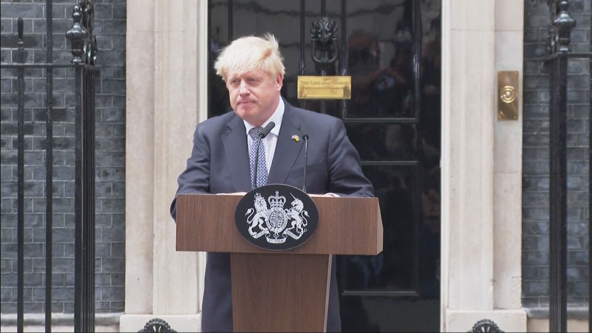 前英揆約翰遜辭去議員職務