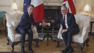 英法領袖會晤　談難民、國防等議題
