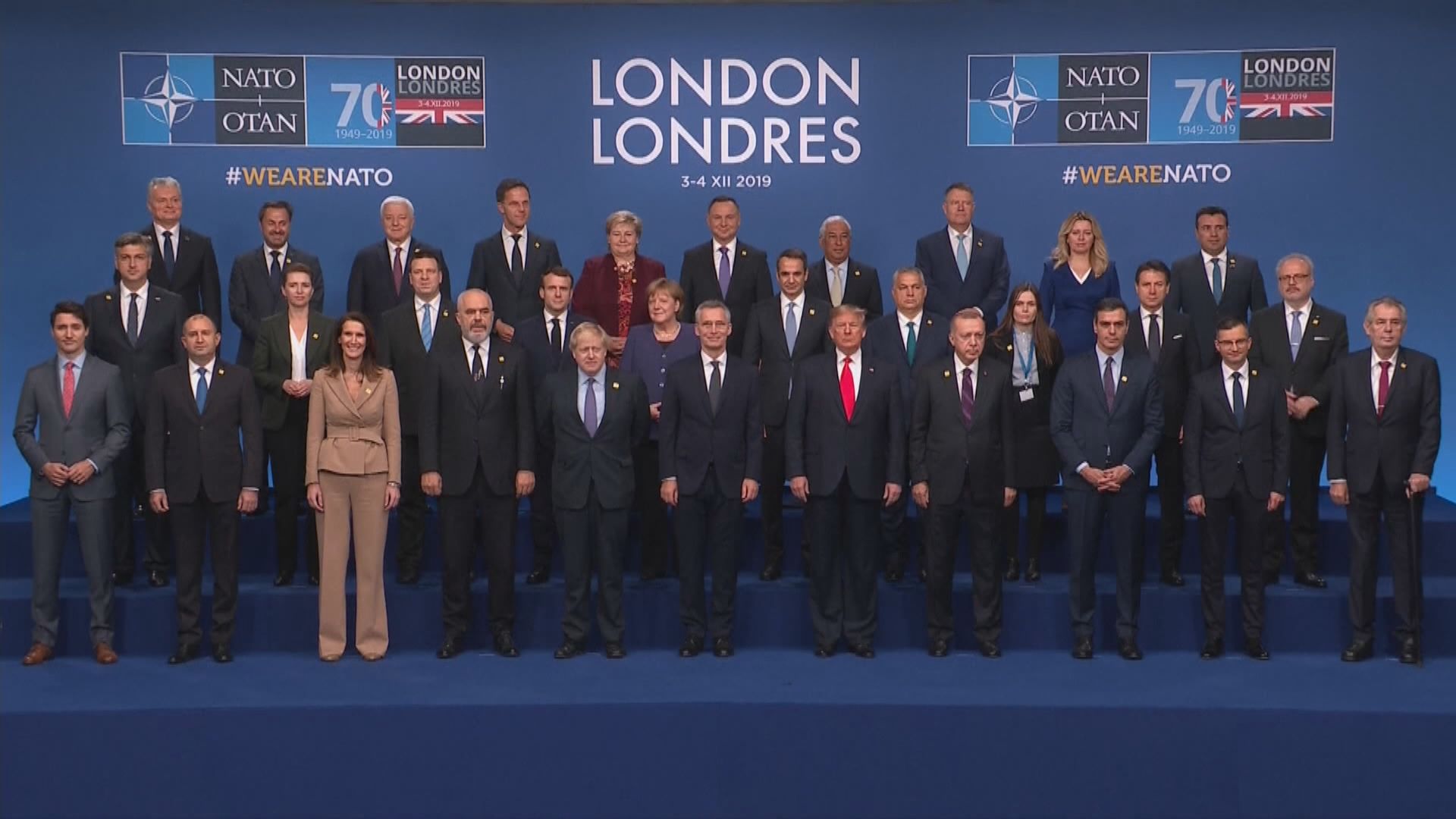 北約成立70周年　峰會英國召開