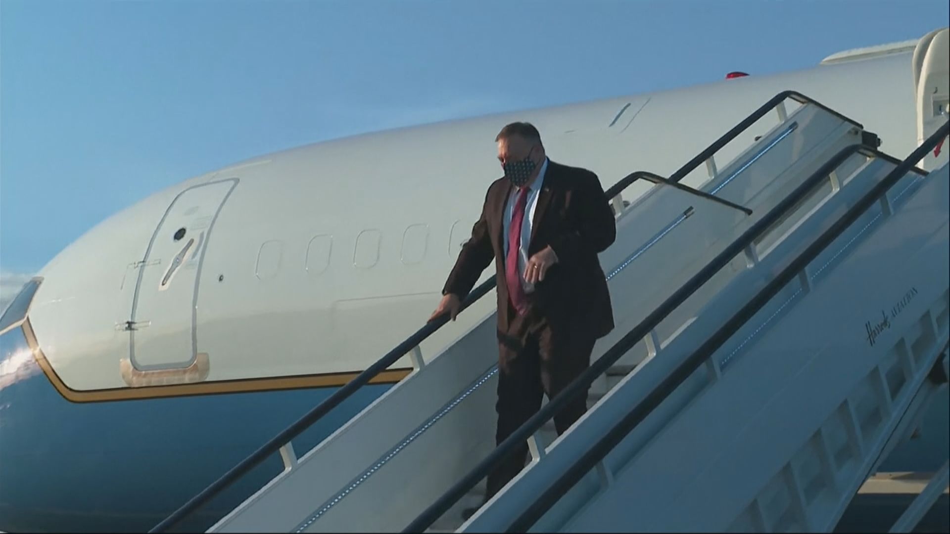 蓬佩奧抵英訪問　將討論香港事務