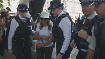 英國多處有支持巴人示威　逾80人被捕