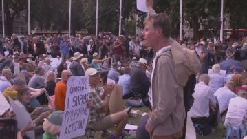 英國再有聲援「巴勒斯坦行動」示威　逾360人被捕