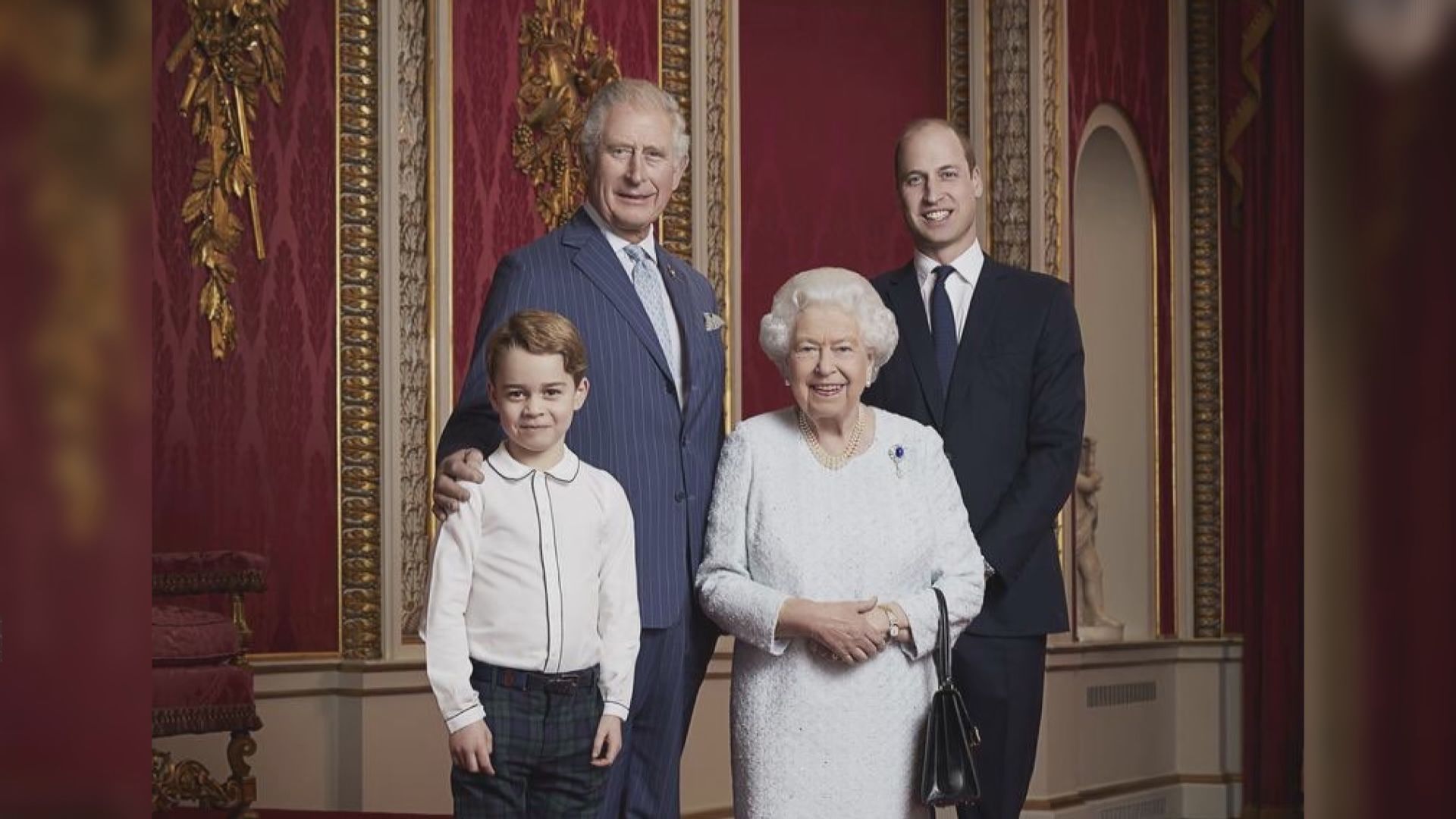 英國王室發布四代同場肖像照