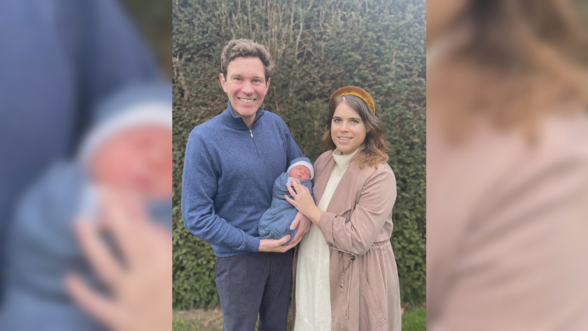 英國尤金妮亞公主為兒子取名為奧古斯特