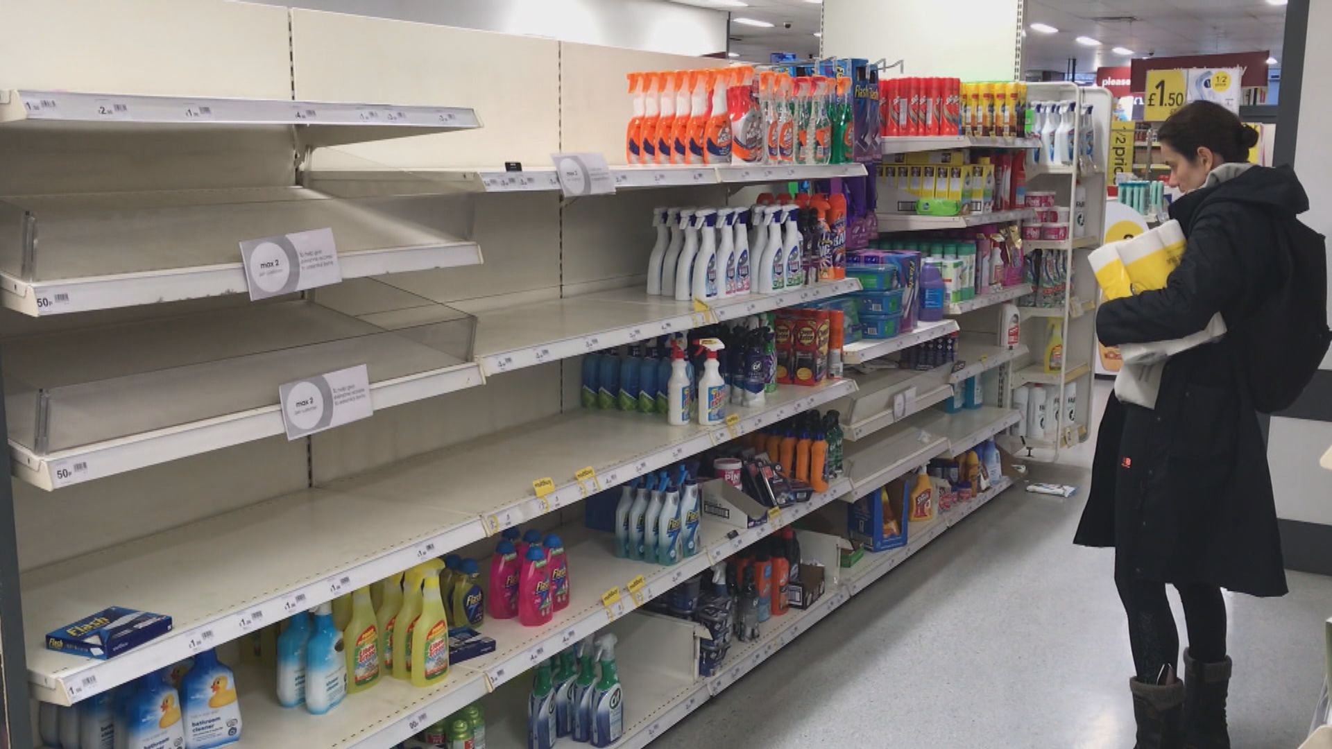 【英國直擊】英國防疫用品缺貨　家人從港寄送留學兒子備用