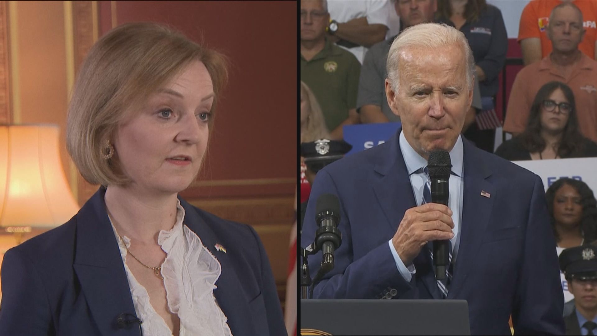 卓慧思分別與拜登及澤連斯基通話