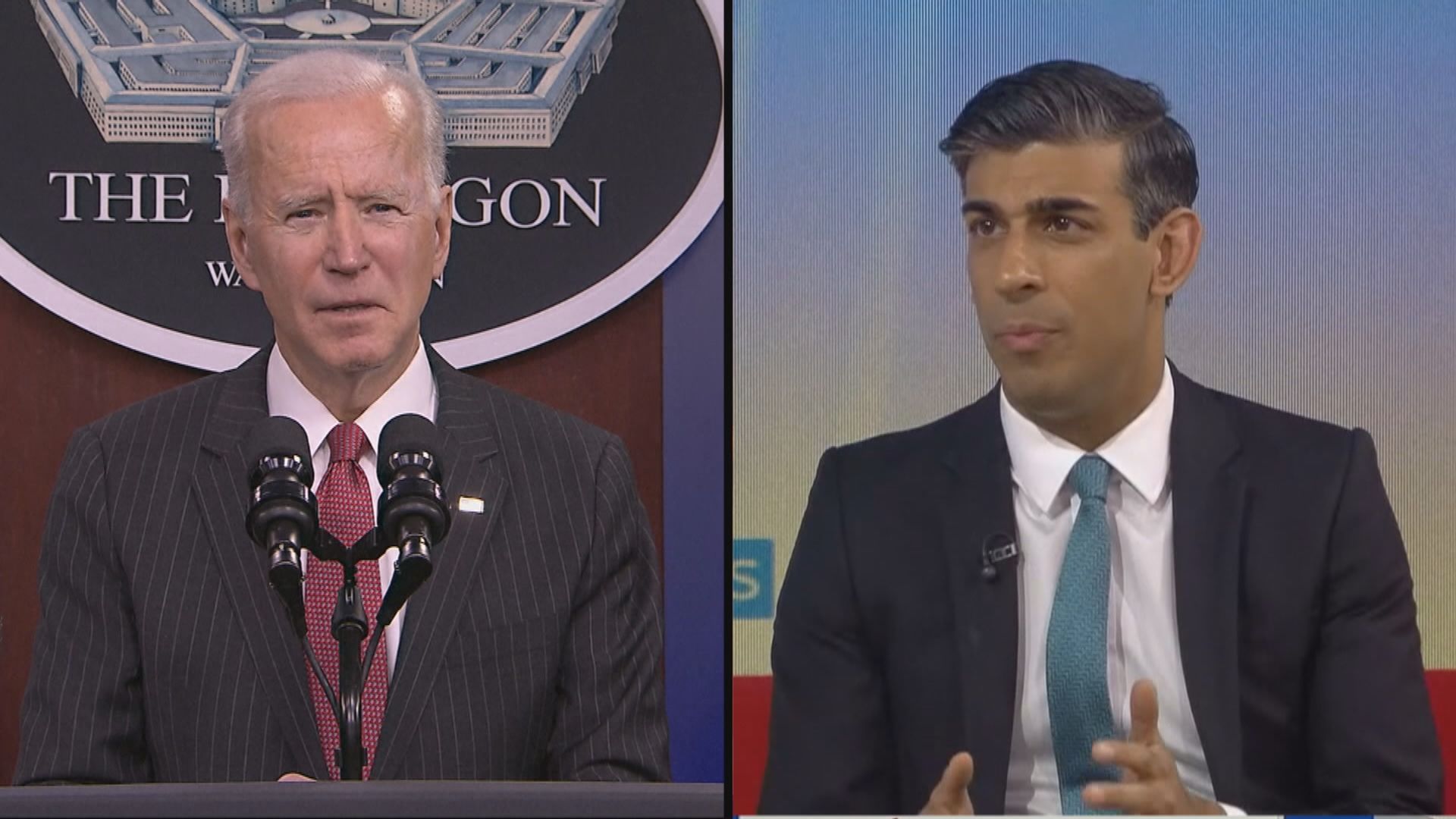 英美領袖通話　拜登指英國仍是美國最親密盟友