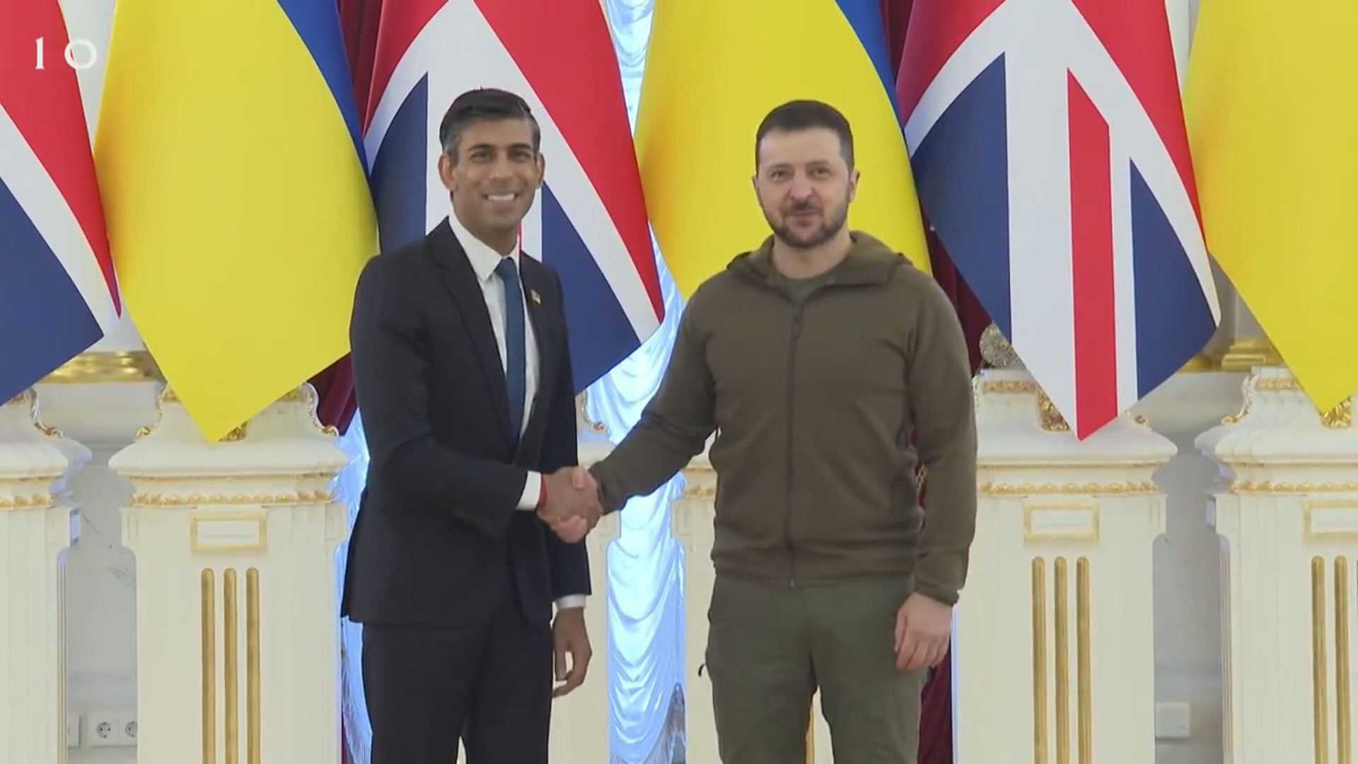 澤連斯基周三出訪英國與英揆會面