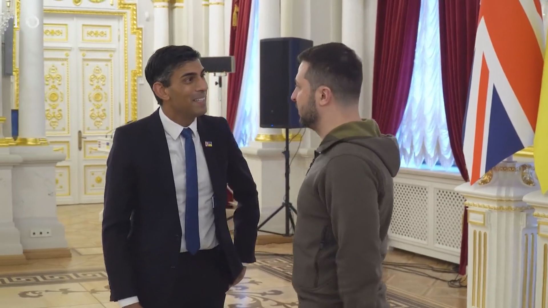 澤連斯基訪英　將與英王和英揆會晤