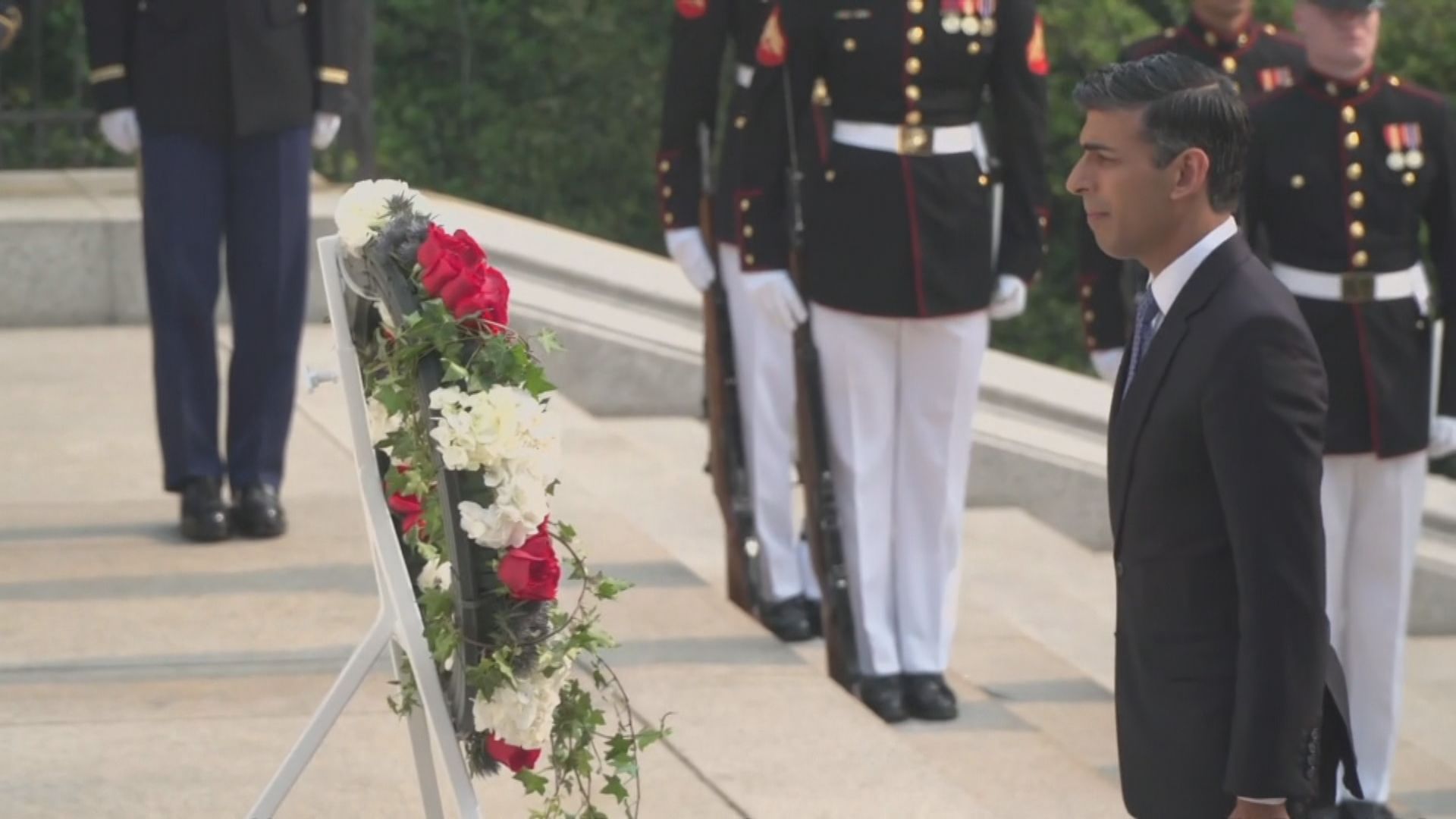 英國首相辛偉誠抵美國華盛頓訪問