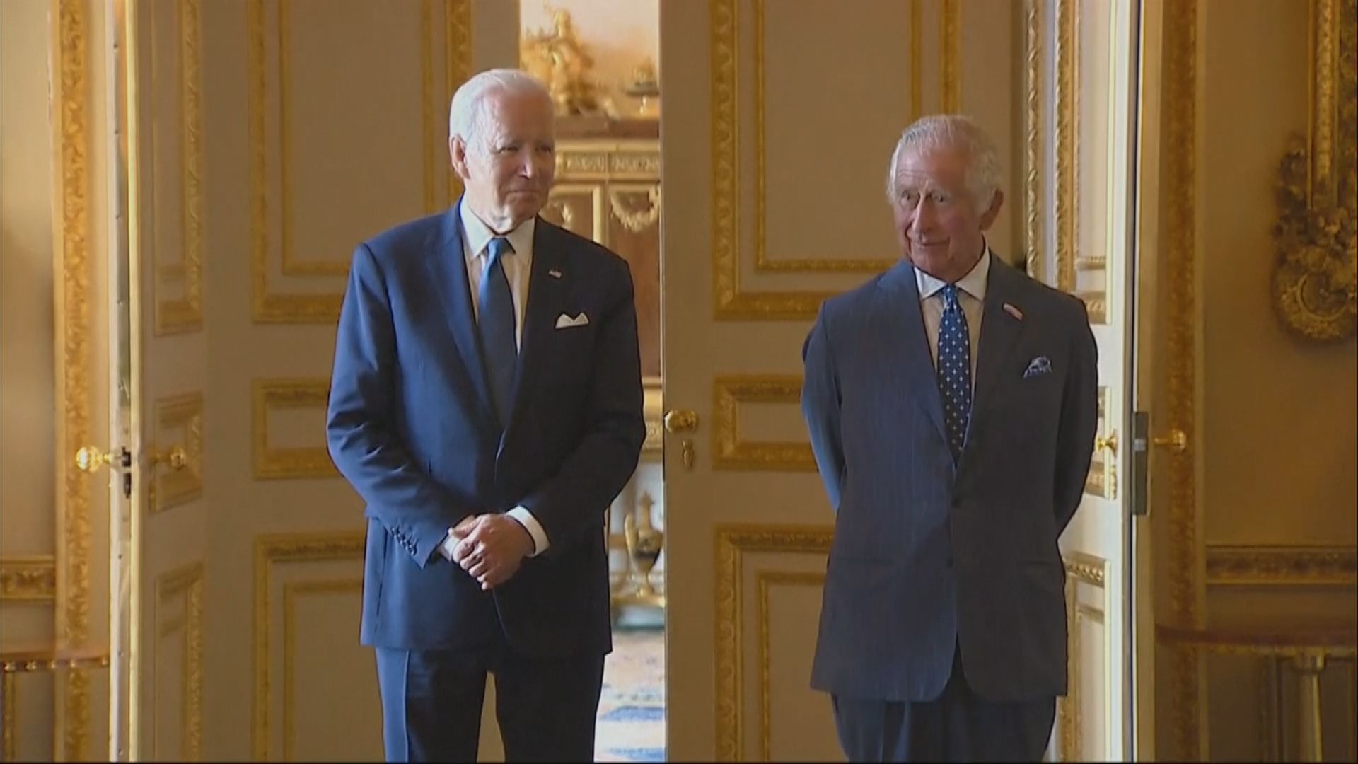 拜登訪英分別會晤英王及辛偉誠