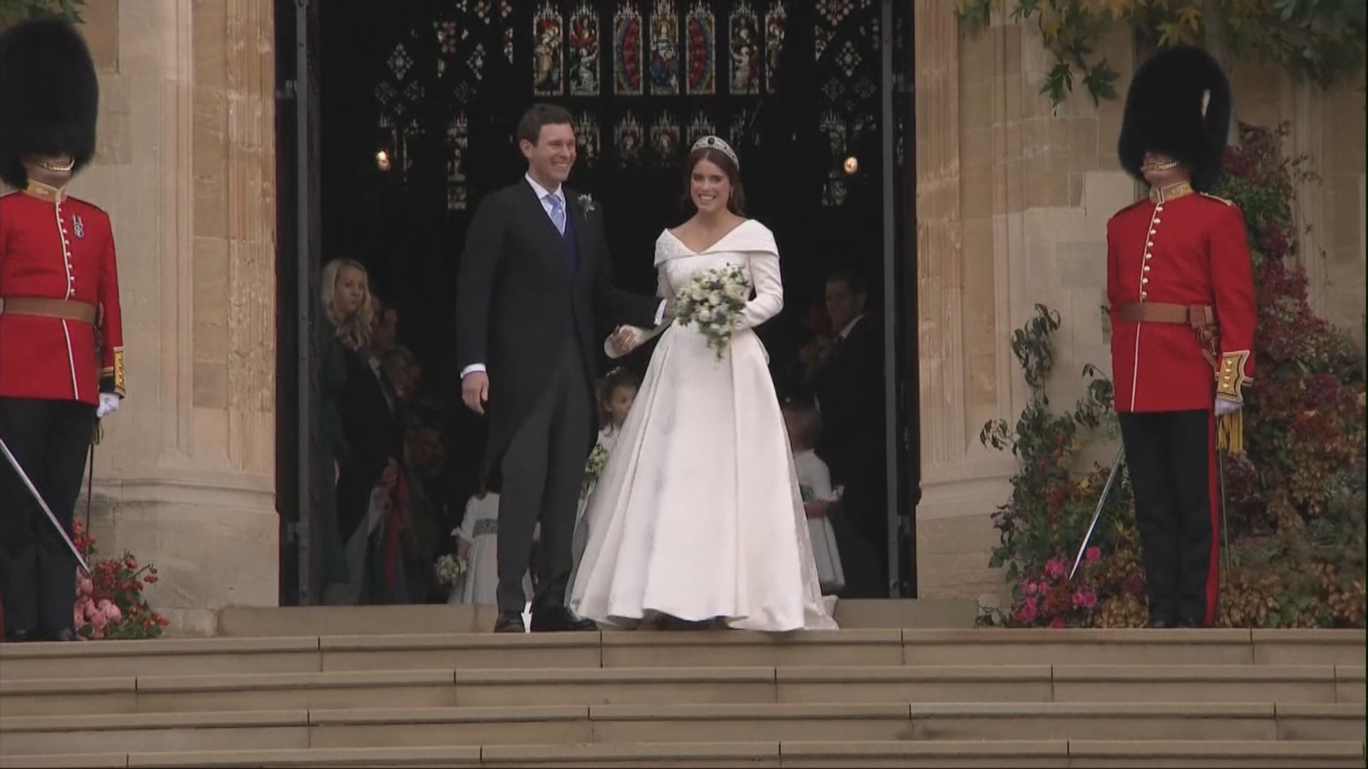 英女王孫女尤金妮亞公主大婚