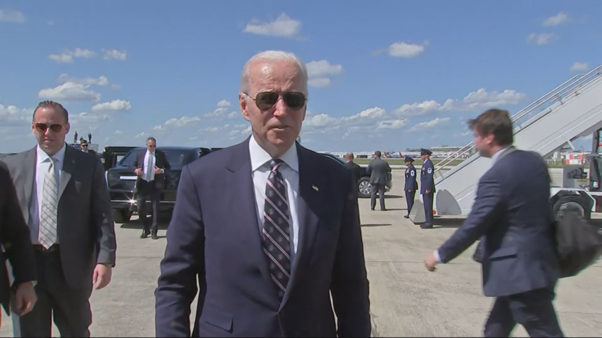 拜登指將赴英出席英女王國葬