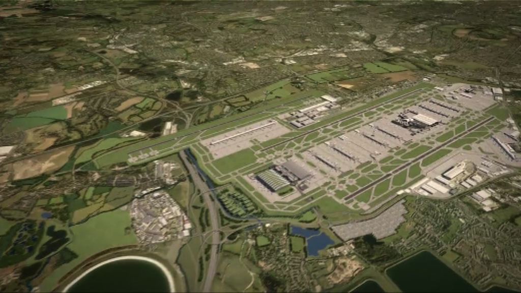 希思羅三跑冀帶動英國經濟增長