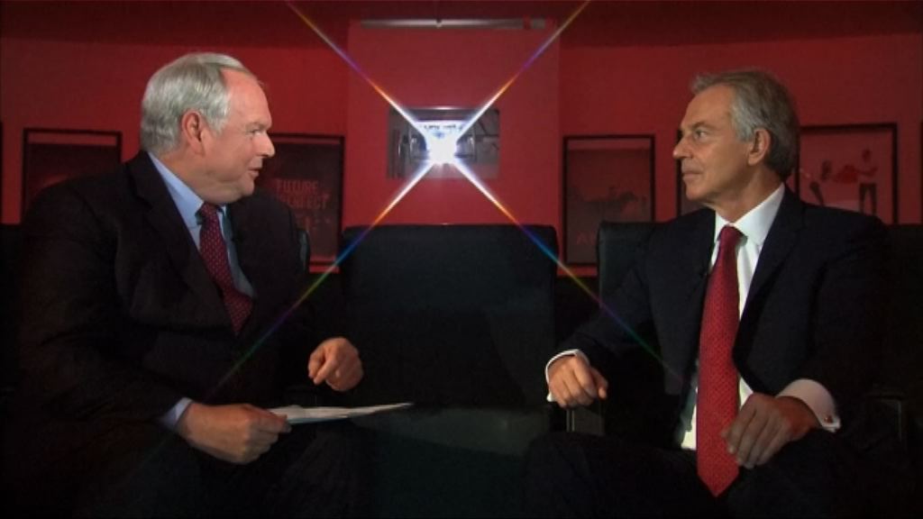 貝理雅指保守黨以國家利益吸引選民支持