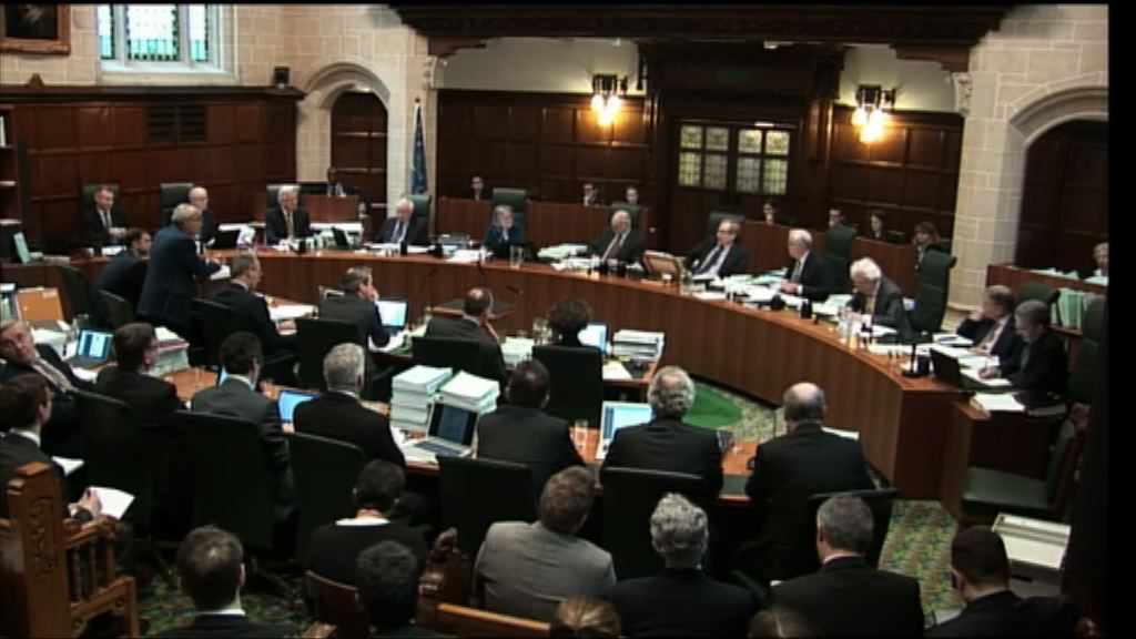 最高法院就英脫歐上訴案繼續聆訊