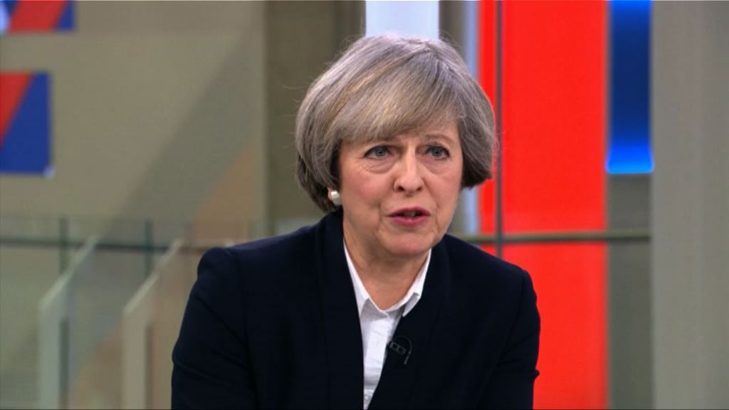 料文翠珊將宣布英國徹底退出歐盟