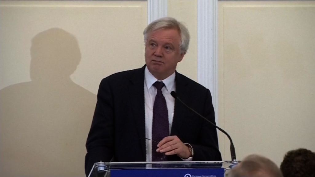 戴德偉：須與歐盟磋商未來關係