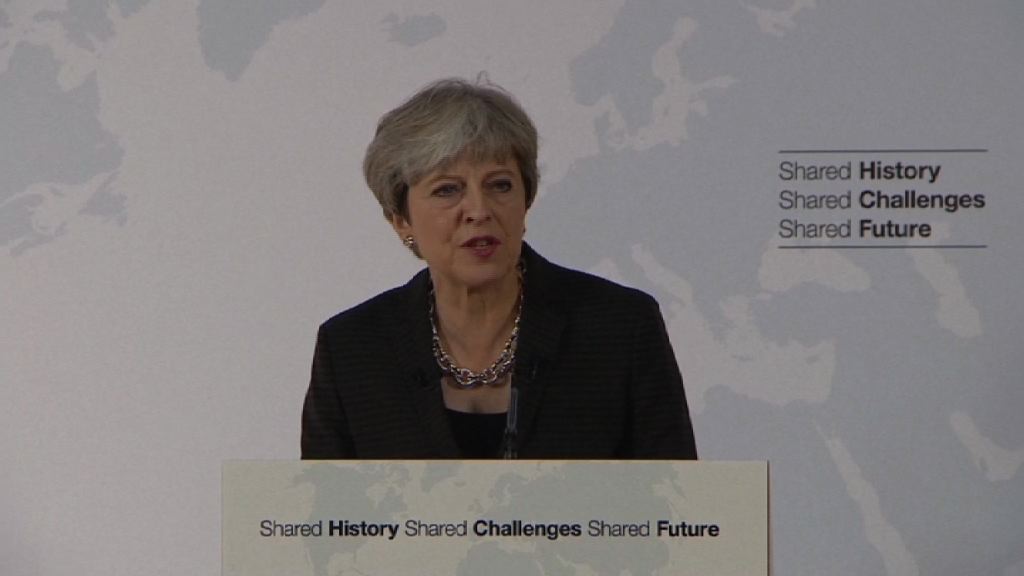 文翠珊再闡述英方脫歐立場