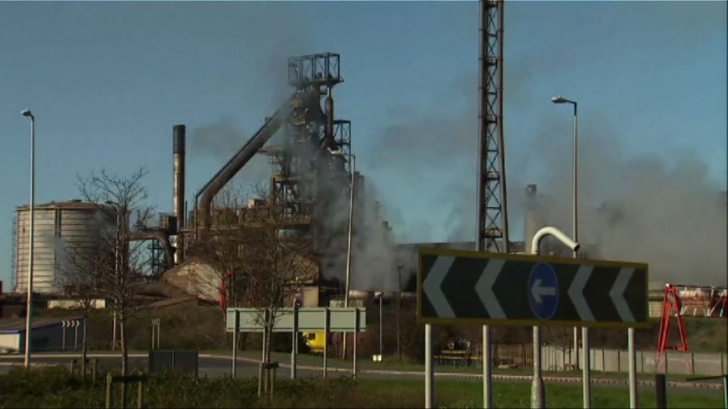 英揆促英中同應對鋼鐵產能過剩