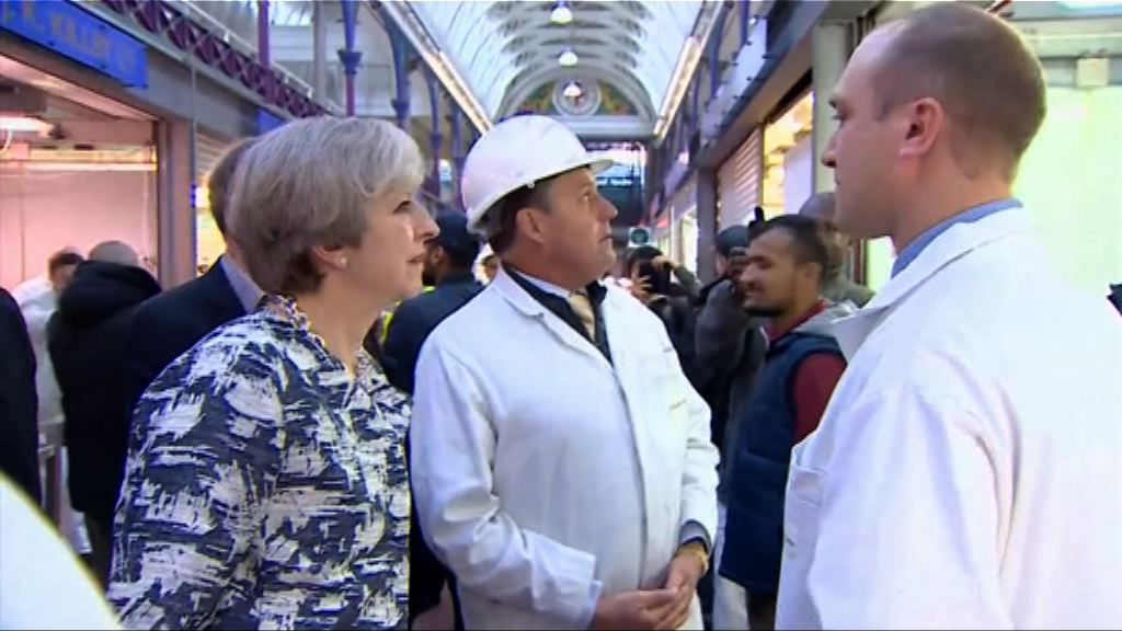 英國大選前夕　文翠珊郝爾彬四出拉票