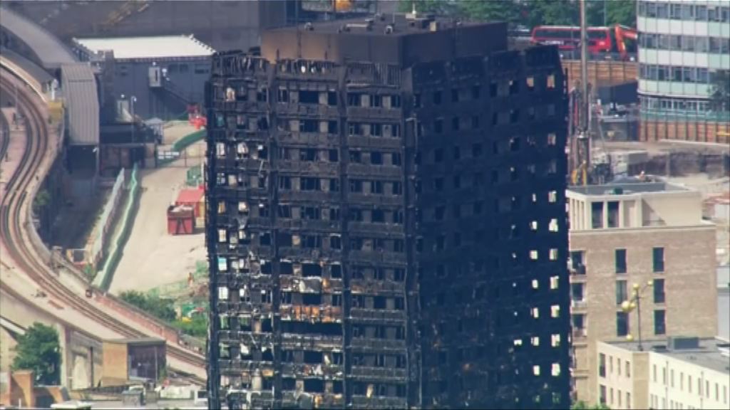 英國早已禁用涉事大廈外牆物料