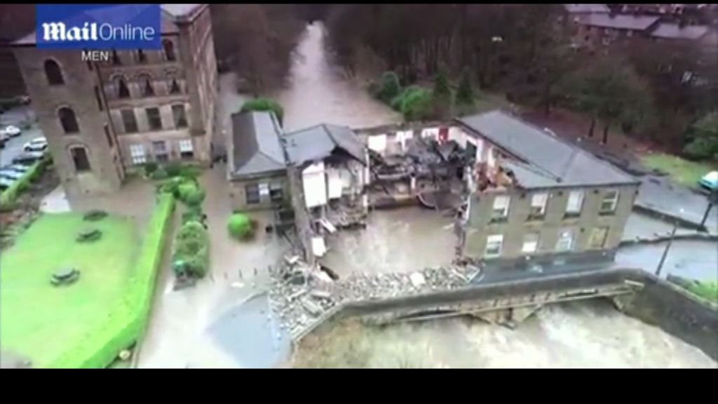 英格蘭西北部暴雨成災