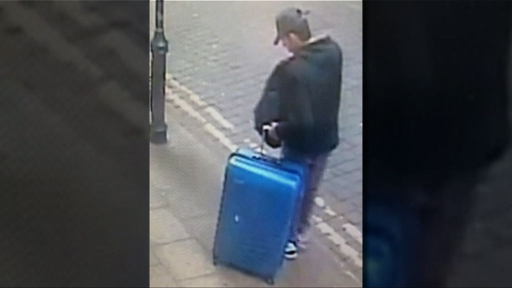 曼徹斯特恐襲案　英警發放疑犯阿貝迪拖行李箱圖片