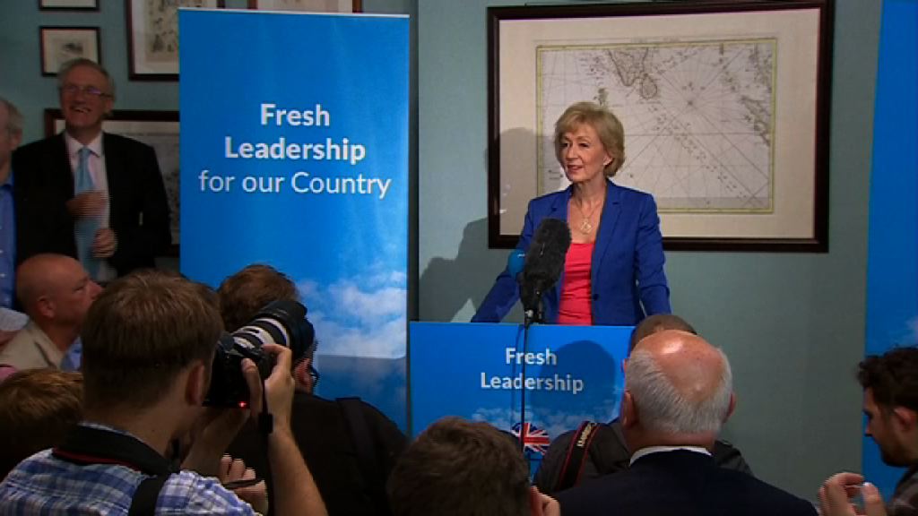 英保守黨黨魁選舉　李德森和文翠珊勢均力敵