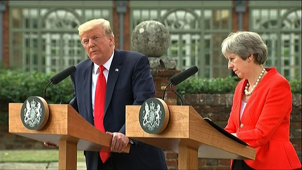 特朗普建議文翠珊控告歐盟