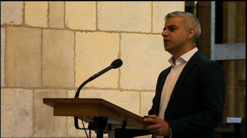 薩迪克汗宣誓就任倫敦市長