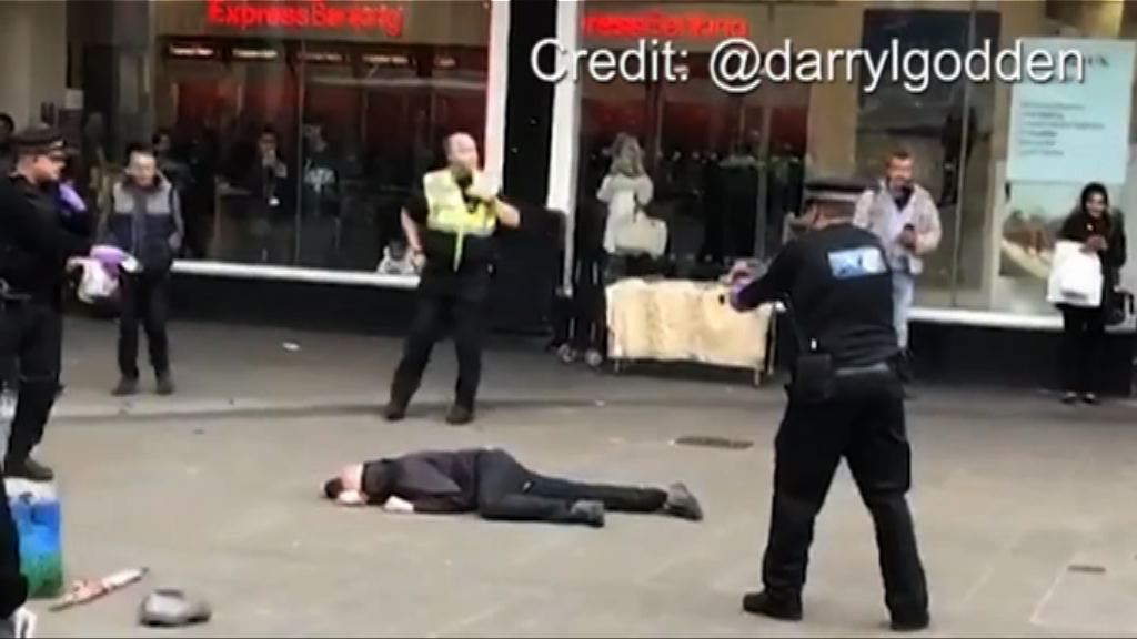 倫敦地鐵恐襲　警拘一名持刀男子