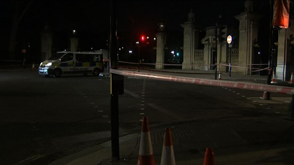 男子持刀於白金漢宮與警對峙被捕