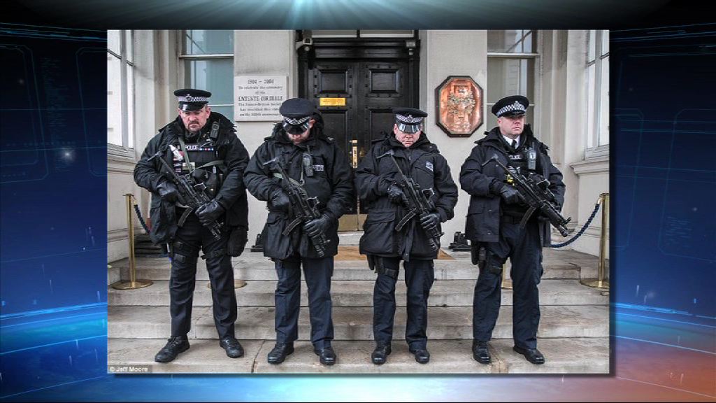 英國會及外交人員保護組非全部佩槍