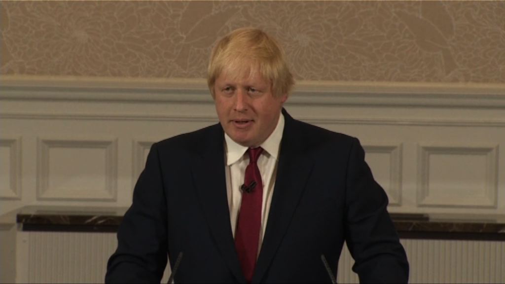 約翰遜決定不參選保守黨黨魁