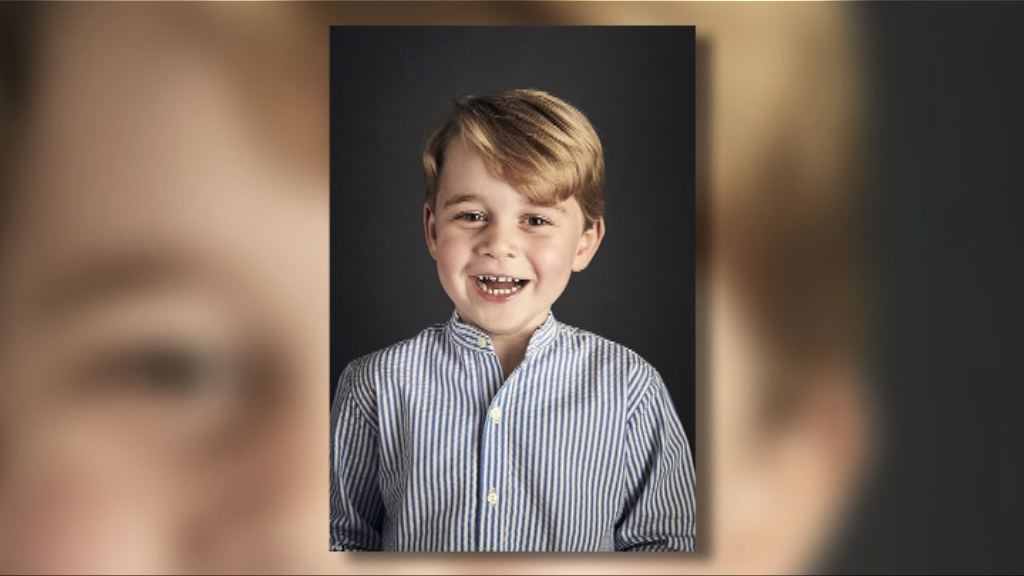 喬治王子四歲生日　王室發放新相