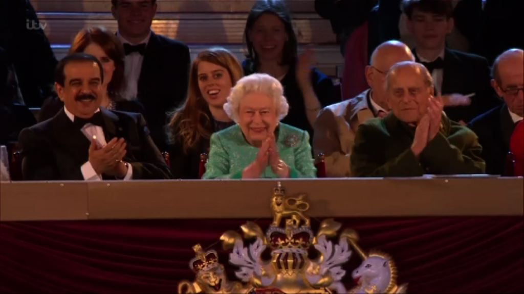 英國溫莎舉行大匯演為女王賀壽