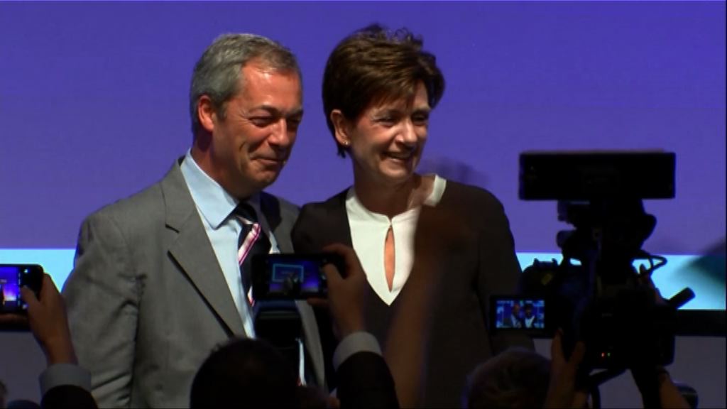 英國獨立黨新黨魁辭職