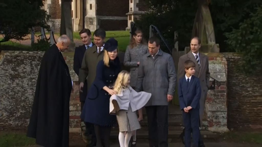 英女王缺席傳統聖誕日崇拜