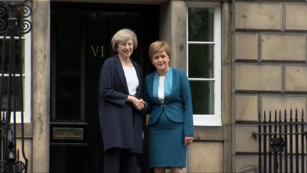 文翠珊與斯特金會面商脫歐事宜
