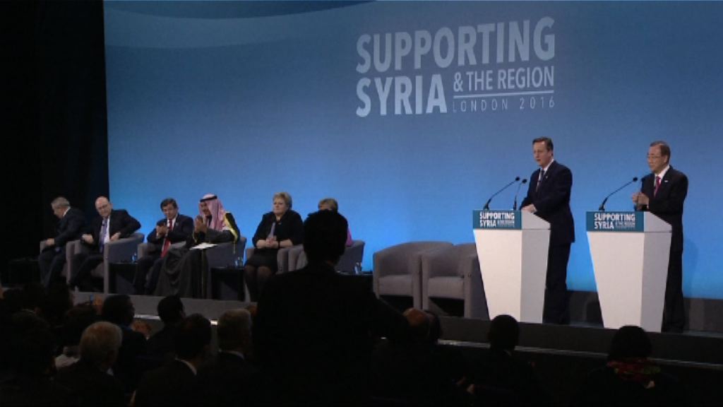 多國捐逾100億美元助敘利亞