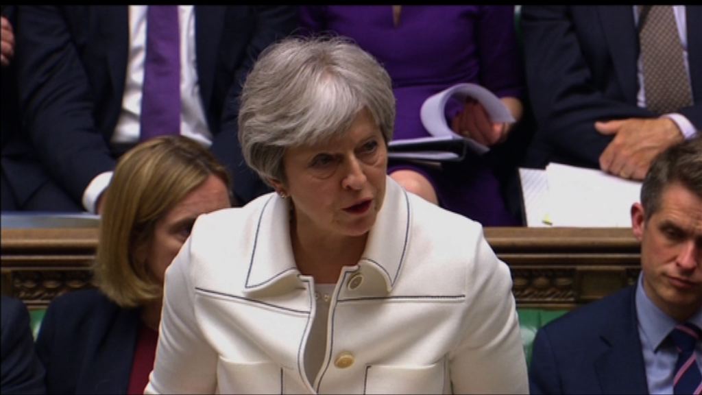 文翠珊出席國會辯論空襲敘利亞