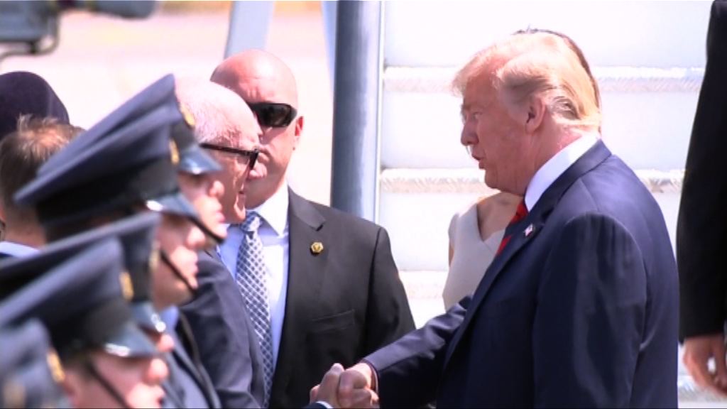 特朗普訪英　將與文翠珊會面